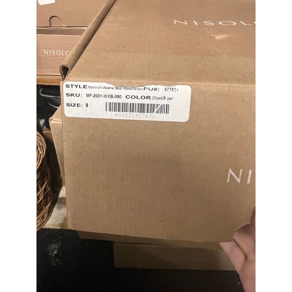 New Martin All Weather Boots waxed brown color main image 7